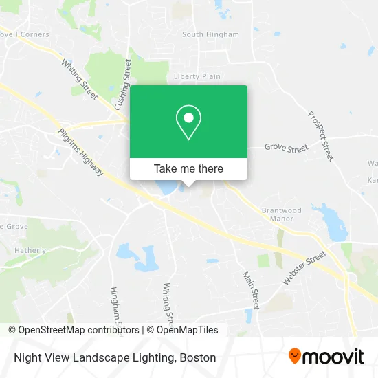 Night View Landscape Lighting map
