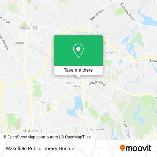 Wakefield Public Library map