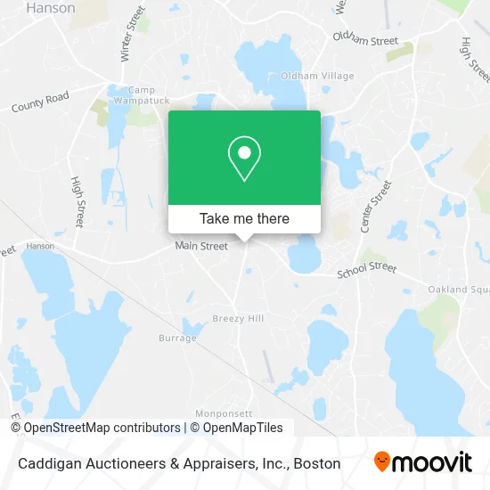 Caddigan Auctioneers & Appraisers, Inc. map