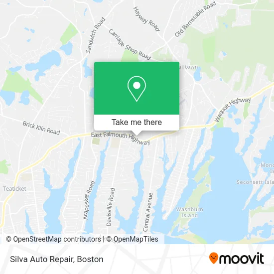 Silva Auto Repair map