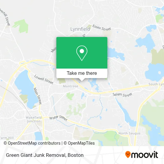 Green Giant Junk Removal map