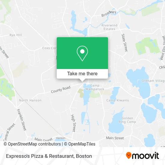 Expresso's Pizza & Restaurant map