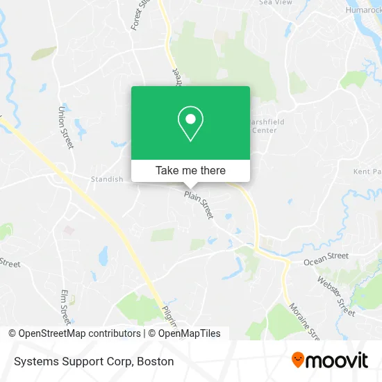 Systems Support Corp map