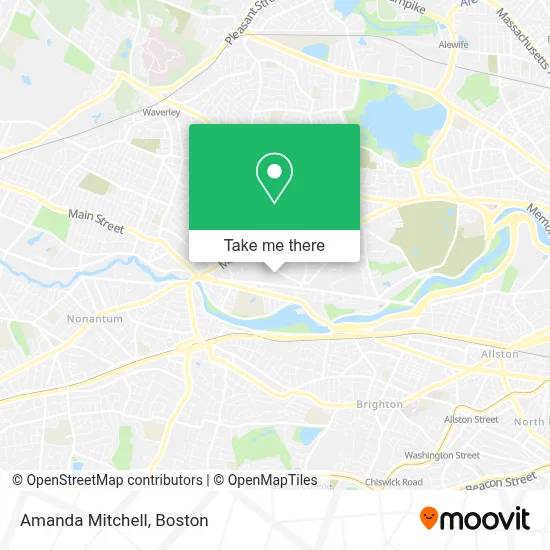 Amanda Mitchell map