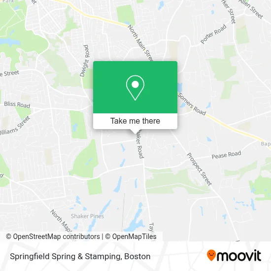 Springfield Spring & Stamping map