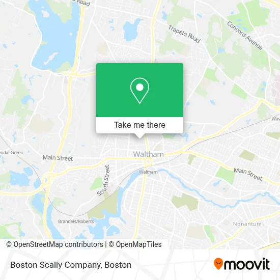 Boston Scally Company map
