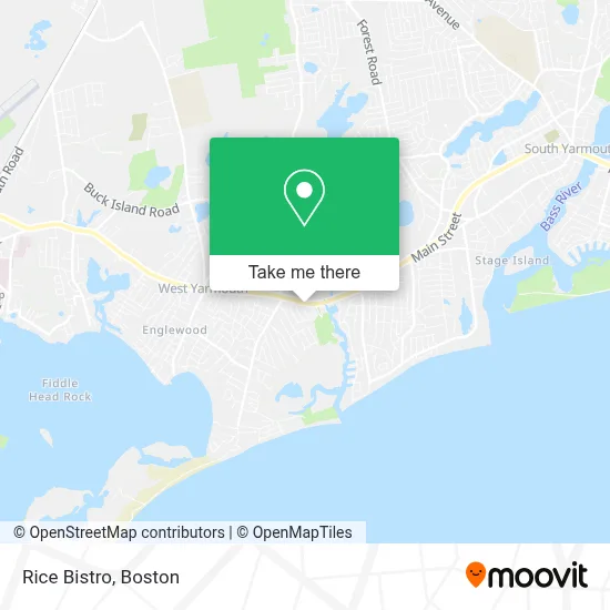 Rice Bistro map