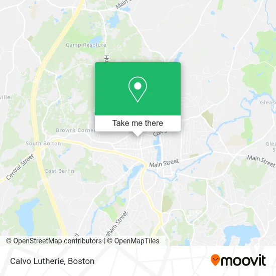 Calvo Lutherie map
