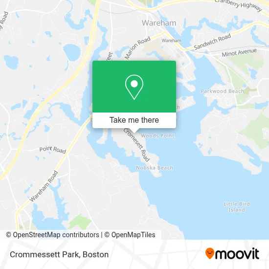 Crommessett Park map