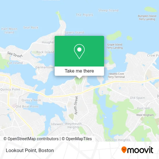 Lookout Point map