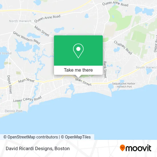 David Ricardi Designs map