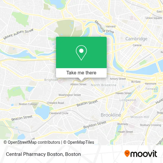 Central Pharmacy Boston map