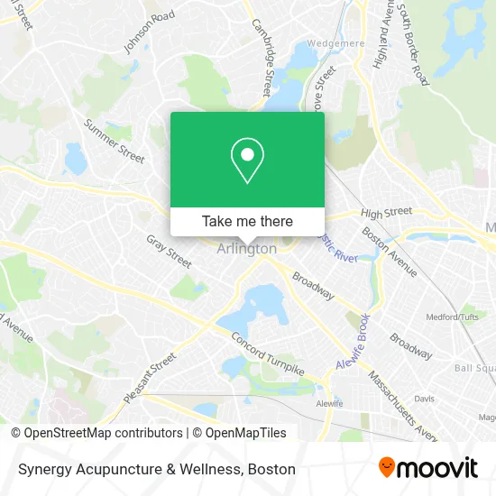 Synergy Acupuncture & Wellness map