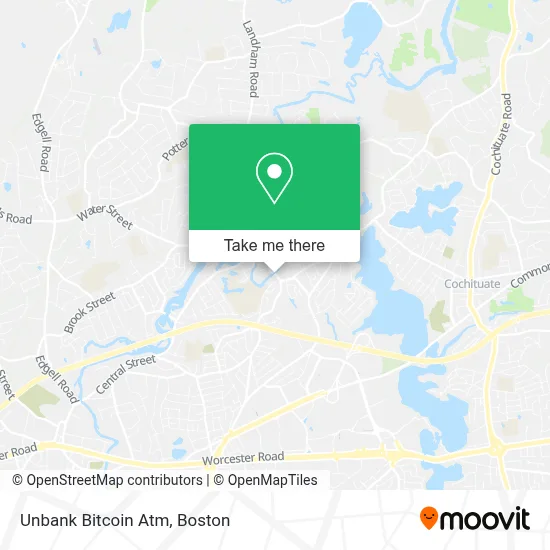 Unbank Bitcoin Atm map