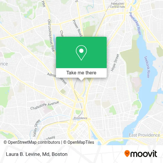 Laura B. Levine, Md map