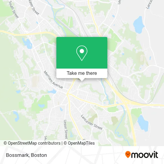 Bossmark map