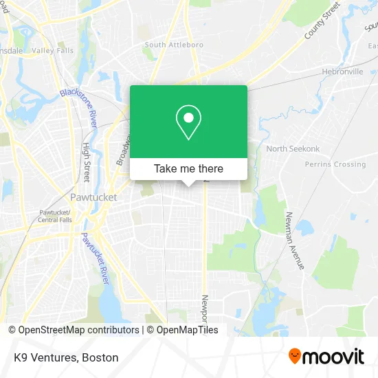 K9 Ventures map