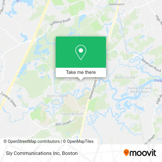 Siy Communications Inc map