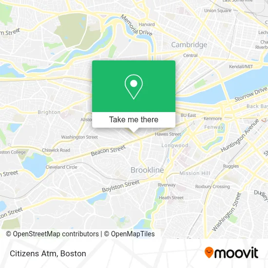 Citizens Atm map