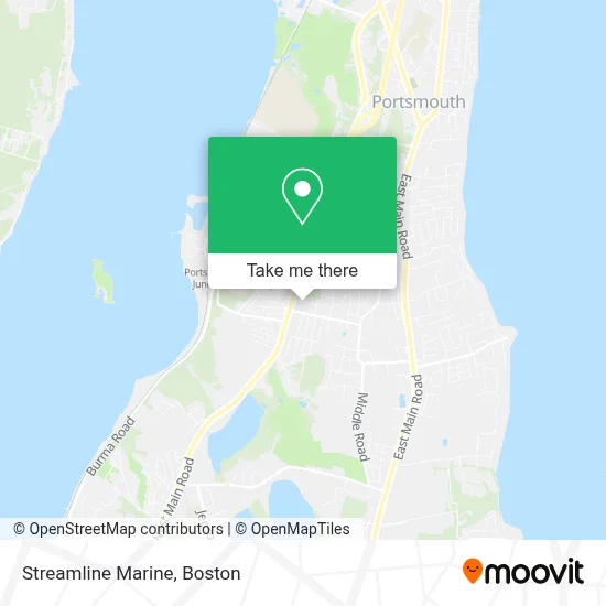 Streamline Marine map