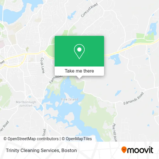 Trinity Cleaning Services map