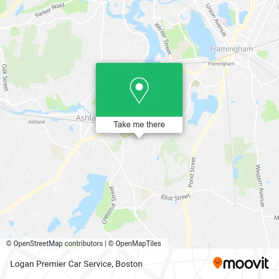 Logan Premier Car Service map