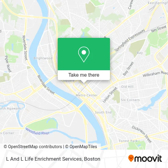 L And L Life Enrichment Services map