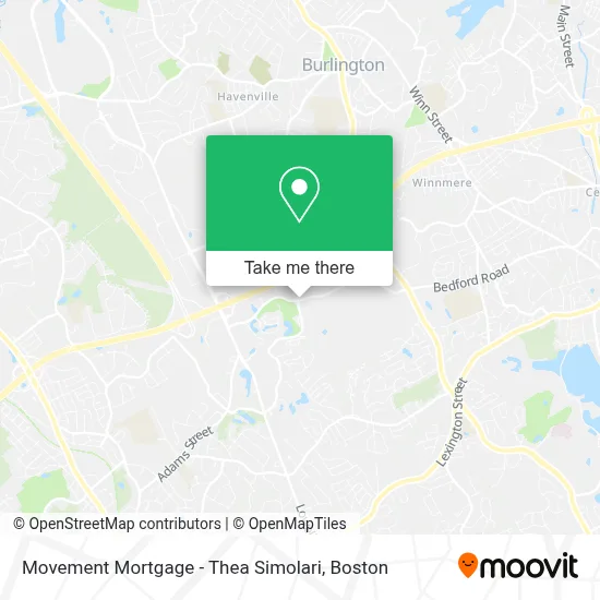 Movement Mortgage - Thea Simolari map