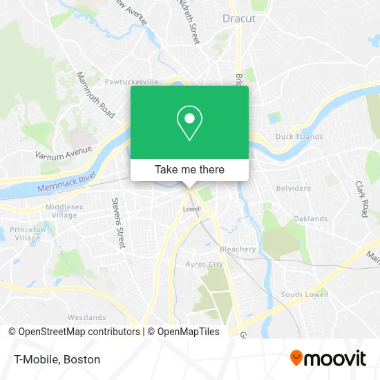 T-Mobile map