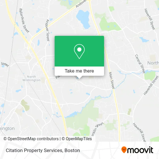 Citation Property Services map