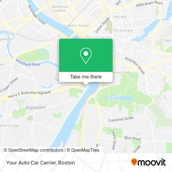 Your Auto Car Carrier map