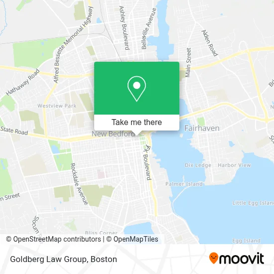 Goldberg Law Group map