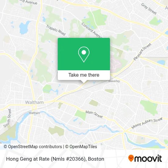 Hong Geng at Rate (Nmls #20366) map