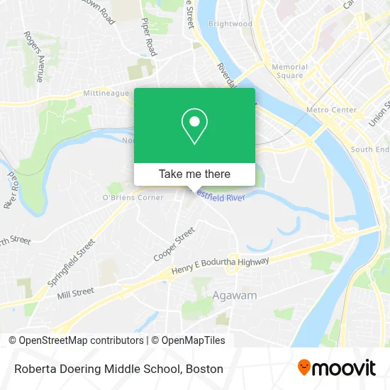 Roberta Doering Middle School map