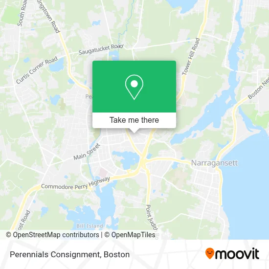 Perennials Consignment map
