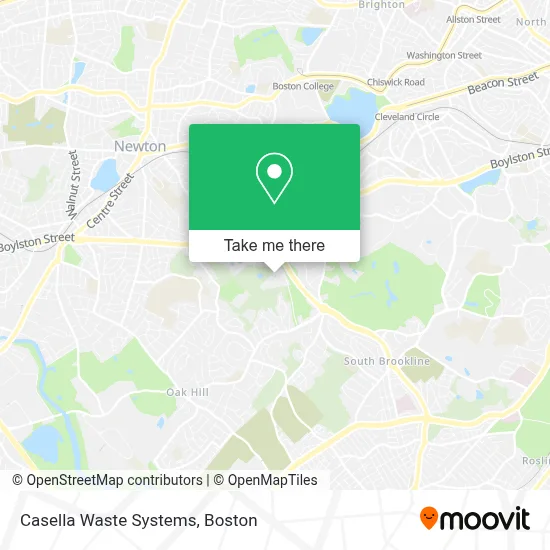 Casella Waste Systems map