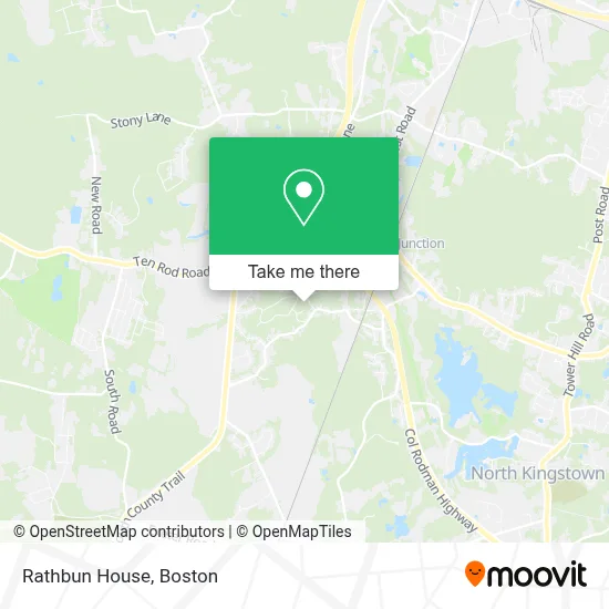 Rathbun House map