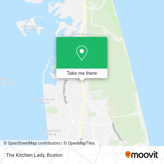 The Kitchen Lady map