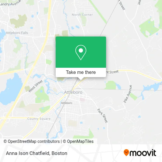Anna Ison Chatfield map