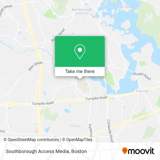 Southborough Access Media map
