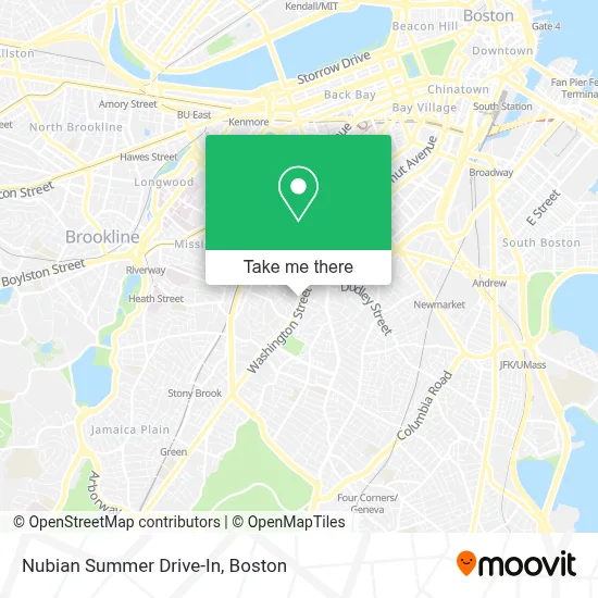 Nubian Summer Drive-In map