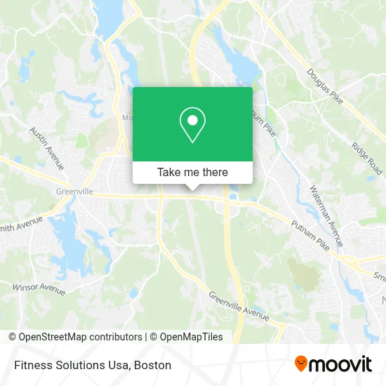Fitness Solutions Usa map