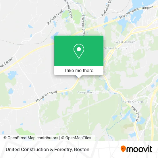 United Construction & Forestry map