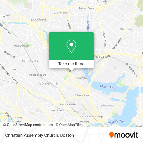 Christian Assembly Church map