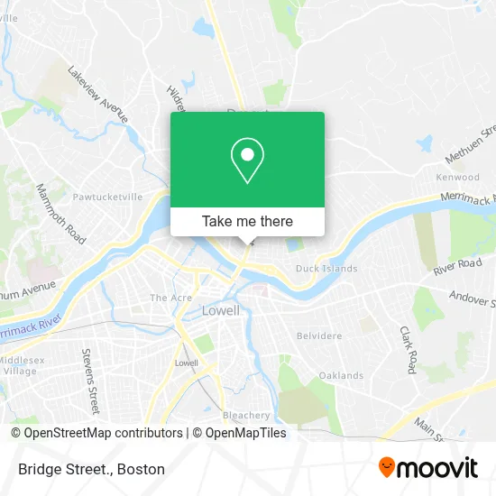 Bridge Street. map