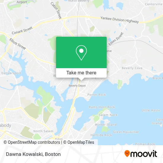 Dawna Kowalski map
