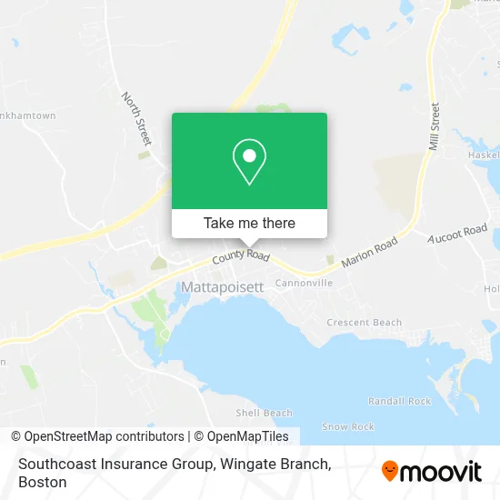 Southcoast Insurance Group, Wingate Branch map