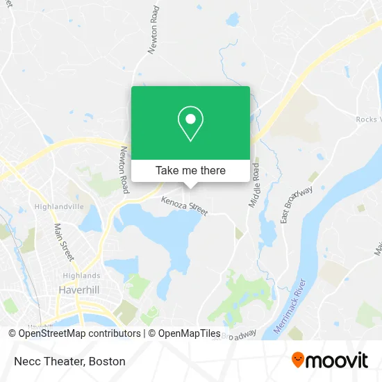 Necc Theater map