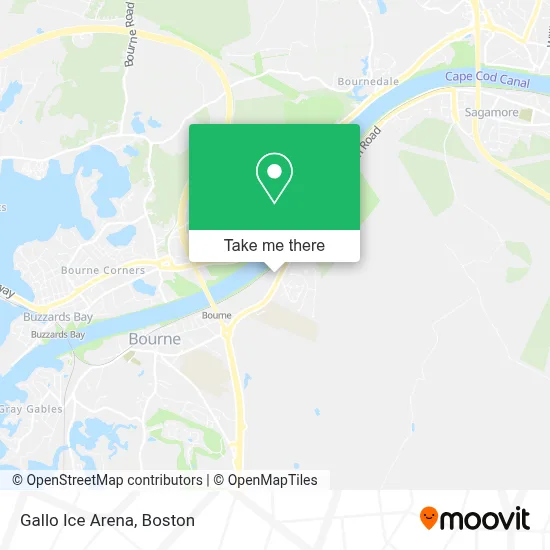 Gallo Ice Arena map
