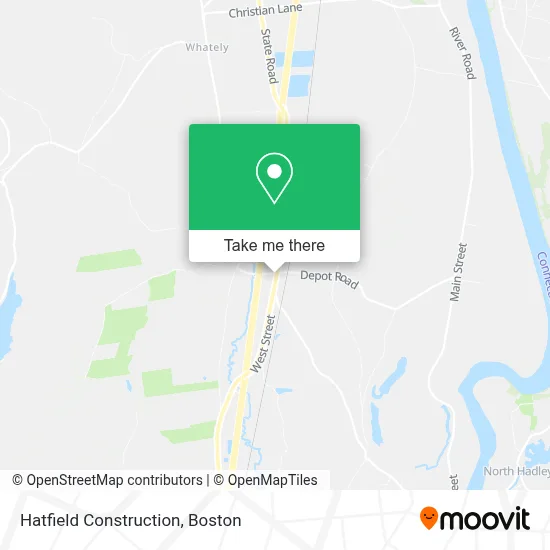 Hatfield Construction map